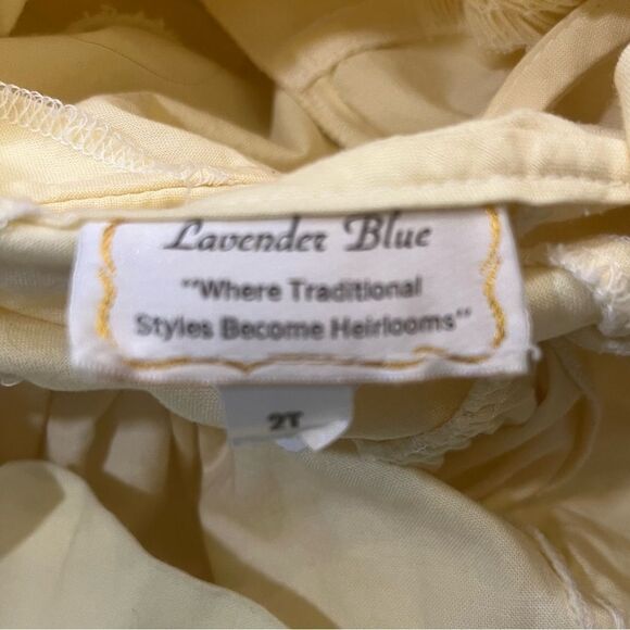 Charming Yellow Kids Dress - Picture 5 of 9